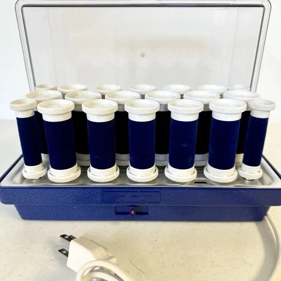 Remington Aqua-Curl Hair Rollers - Blue and White - Picture 6 of 11